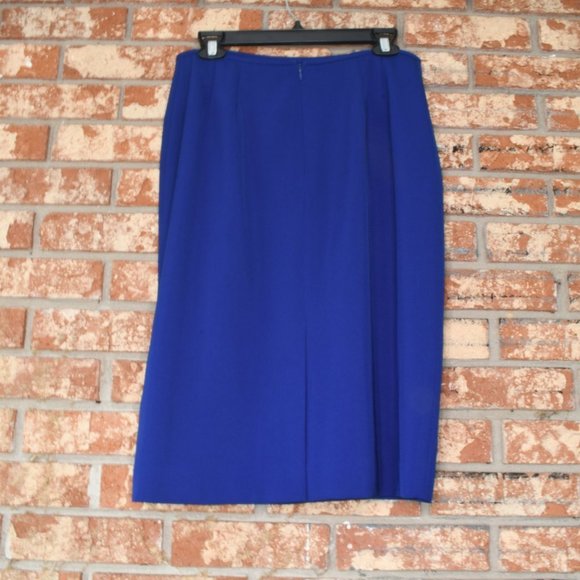 JACQUELINE Ferrar Blue Skirt - Picture 3 of 6